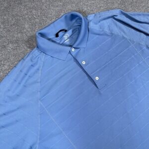 Zero Restriction Polo Shirt Mens XL Tour Series Golf Deutsche Bank Championship